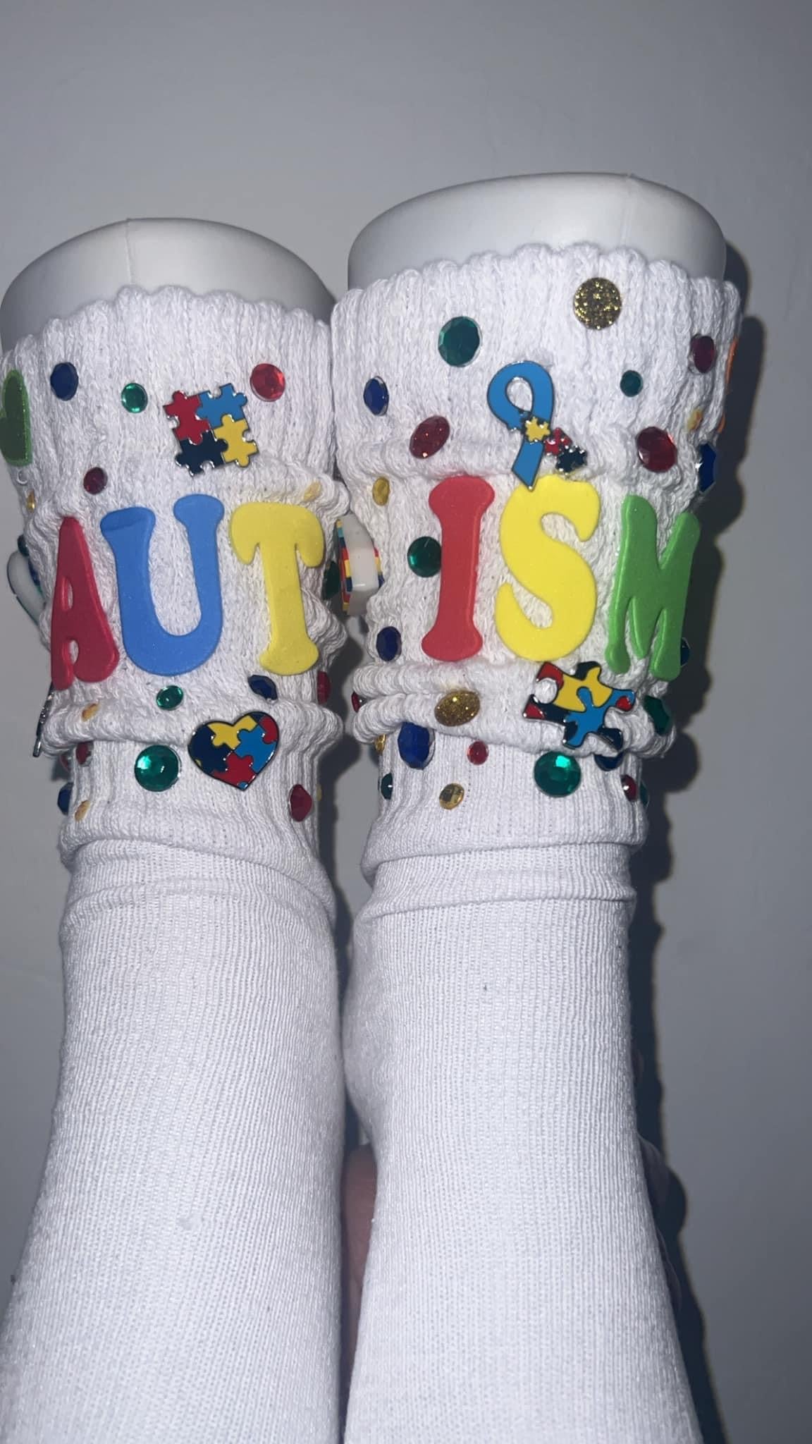 Autism Awareness Junk Socks