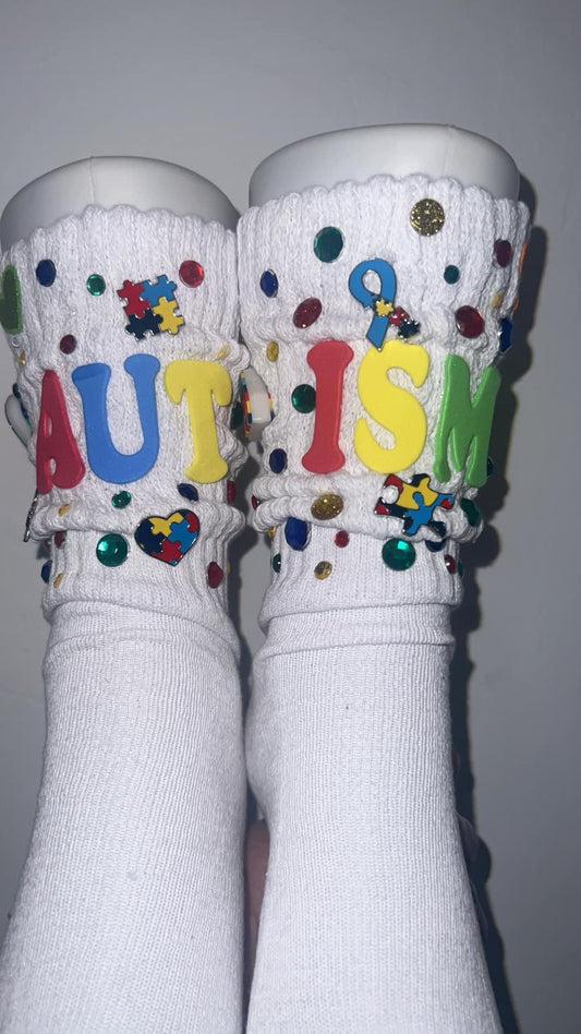 Autism Awareness Junk Socks