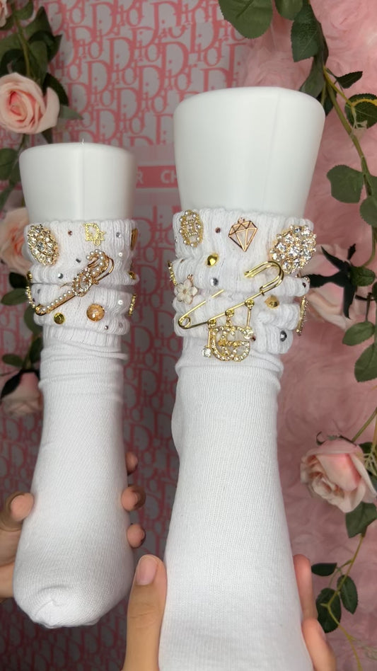 Designer Charm Socks